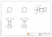 Вентили встраиваемого смесителя Quadro design HB 15 63V AS схема 2