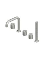 Смеситель на борт ванны Quadro design HB 15 95 AS с изливом схема 1