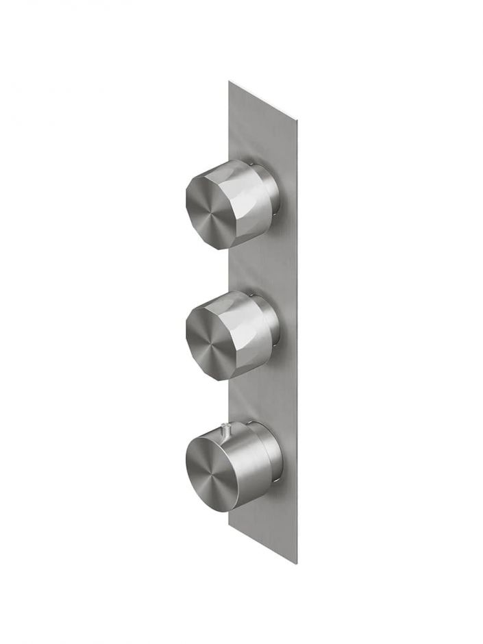 Термостатический смеситель Quadro design HB 15 89.0 AS на три отверстия