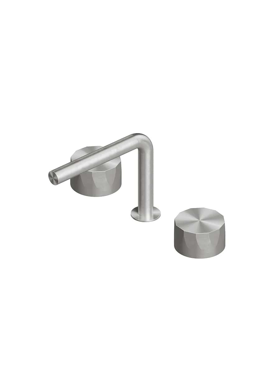 Смеситель для раковины Quadro design HB 15 31 AS поворотный излив цена от 150 926 ₽ Фото Смеситель для раковины Quadro design HB 15 31 AS поворотный излив