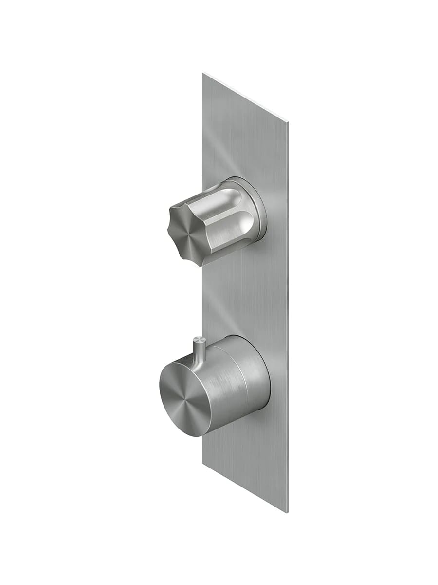 Термостатический смеситель Quadro design Modo 17 88 на два отверстия цена от 199 950 ₽ Фото Термостатический смеситель Quadro design Modo 17 88 на два отверстия