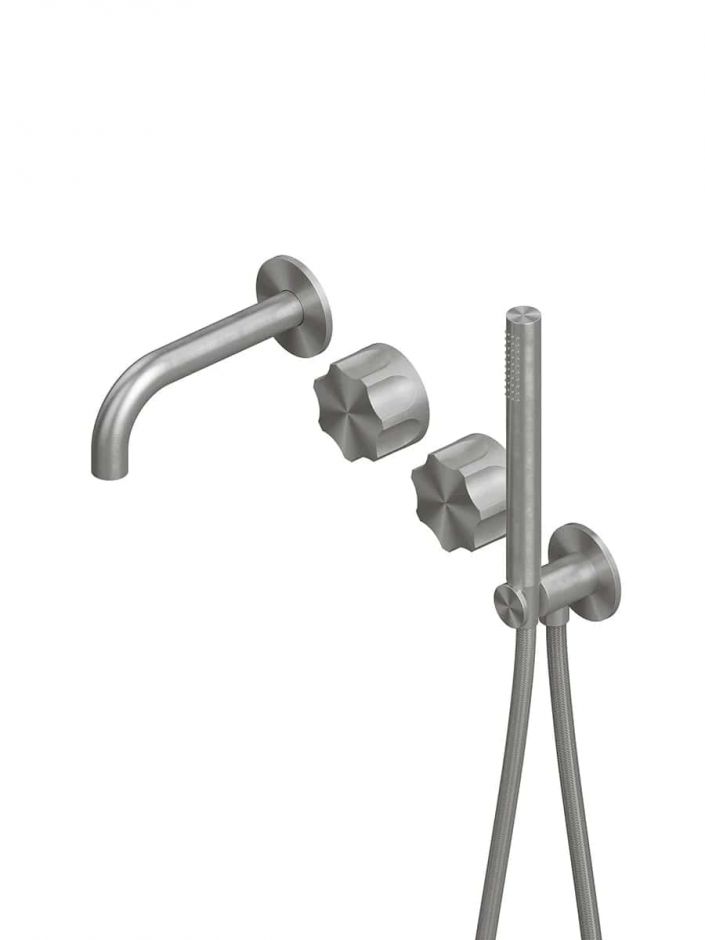 Изображение Смеситель для ванны и душа Quadro design Modo 17 69 настенный