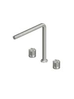 Смеситель для раковины Quadro design Modo 17 08V на три отверстия высокий схема 1