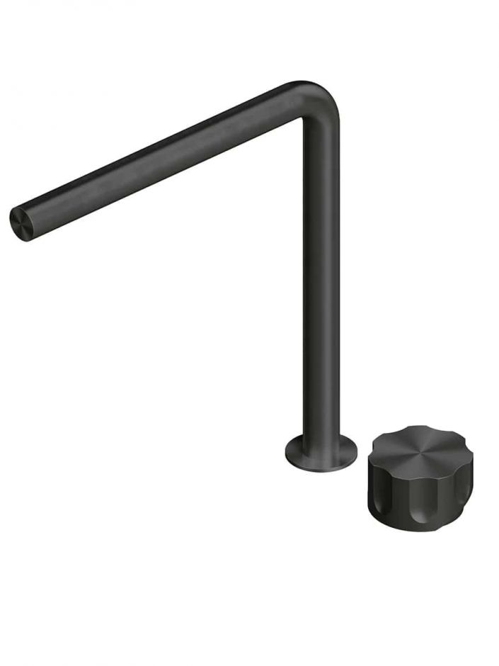 Смеситель для раковины Quadro design Modo 17 32T на два отверстия высокий ФОТО