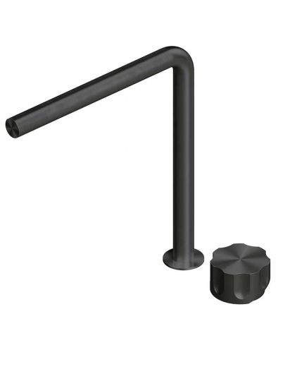 Смеситель для раковины Quadro design Modo 17 32T на два отверстия высокий схема 2