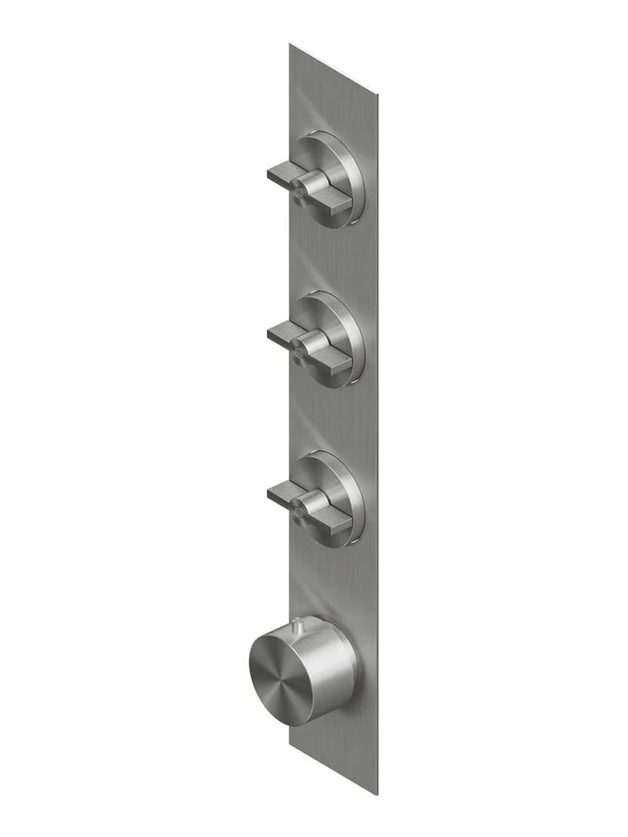 Изображение Термостатический смеситель Quadro design Valvola01 19 90.0 на четыре отверстия