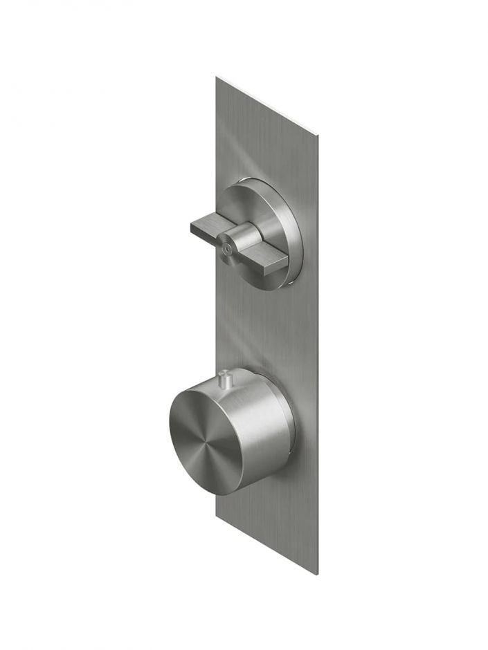 Термостатический смеситель Quadro design Valvola01 19 88.0 на два отверстия