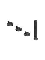 Смеситель на борт ванны Quadro design Valvola01 19 99 без излива схема 4