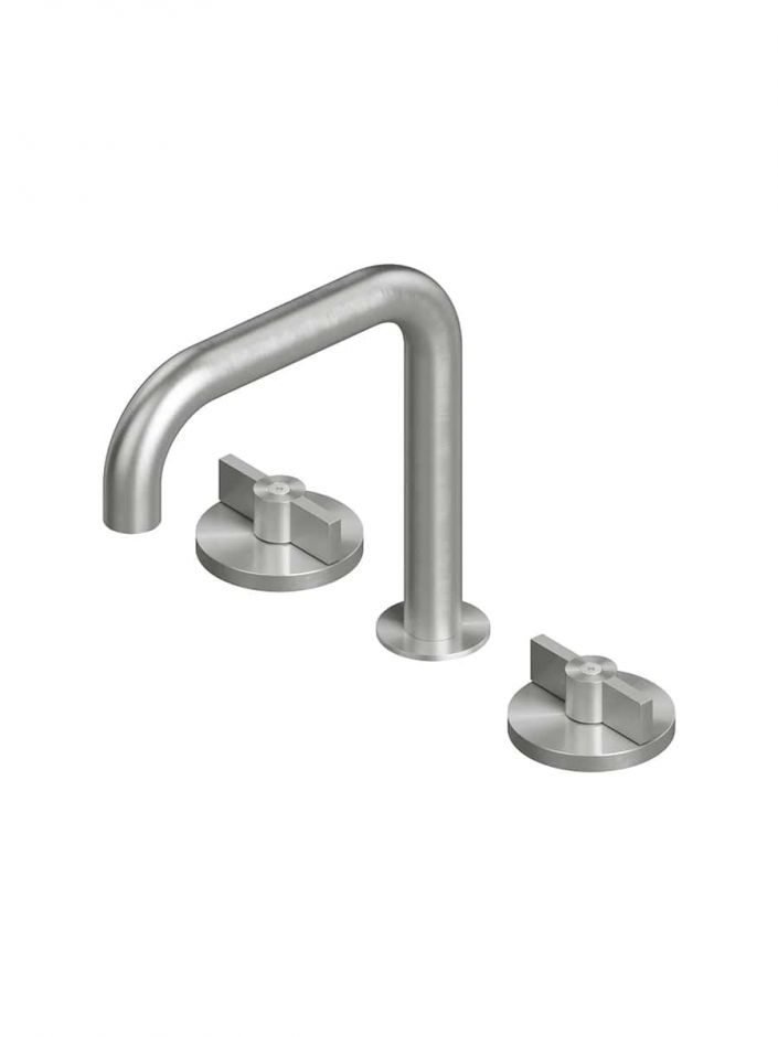 Изображение Смеситель для раковины Quadro design Valvola01 19 31V на 3 отверстия