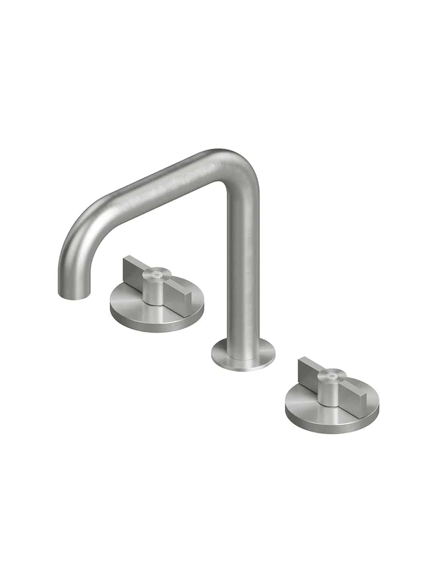 Смеситель для раковины Quadro design Valvola01 19 31V на 3 отверстия цена от 161 781 ₽ Фото Смеситель для раковины Quadro design Valvola01 19 31V на 3 отверстия