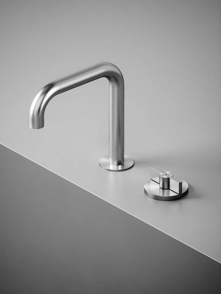 Смеситель для раковины Quadro design Valvola01 19 31 встраиваемый ФОТО