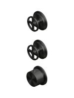 Термостатический смеситель Quadro design Valvola02 20 49.0.00 два запорных крана схема 3