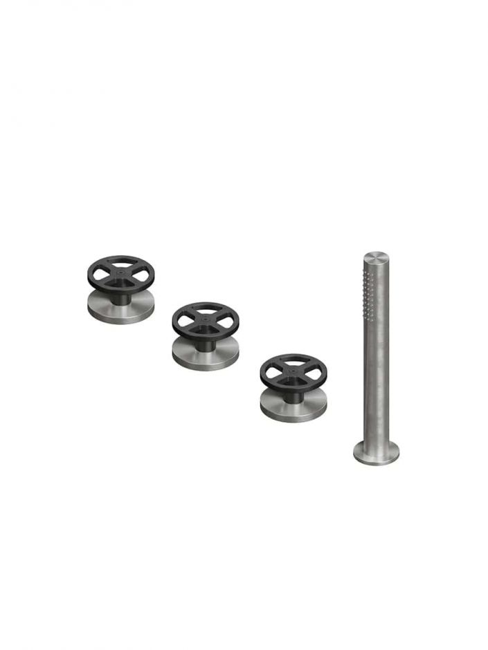 Смеситель на борт ванны Quadro design Valvola02 20 99 без излива ФОТО