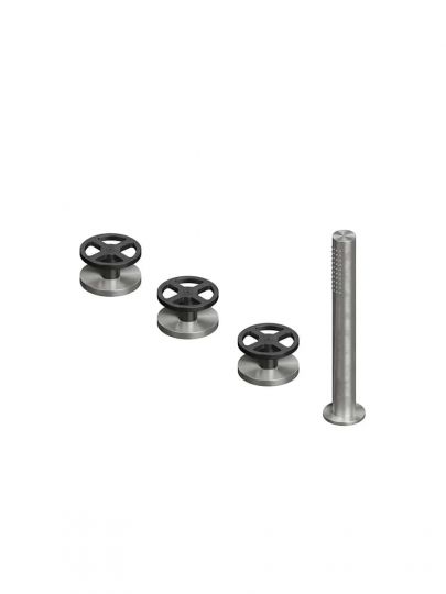 Смеситель на борт ванны Quadro design Valvola02 20 99 без излива схема 4