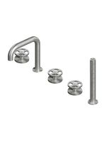 Смеситель на борт ванны Quadro design Valvola02 20 98 с изливом схема 1