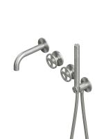 Смеситель для ванны и душа Quadro design Valvola02 20 69 настенный схема 1