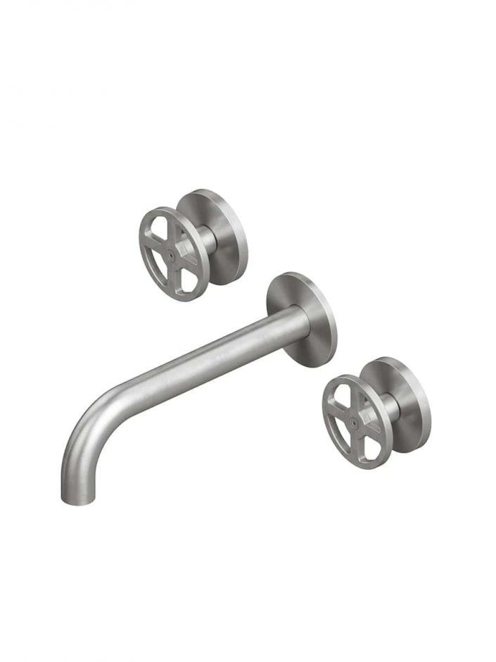 Смеситель для раковины Quadro design Valvola02 20 11V монтаж в стену