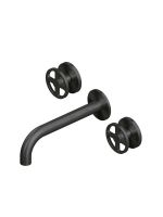 Смеситель для раковины Quadro design Valvola02 20 11V монтаж в стену схема 2