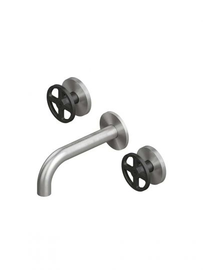 Смеситель для раковины Quadro design Valvola02 20 10V встраиваемый в стену схема 4