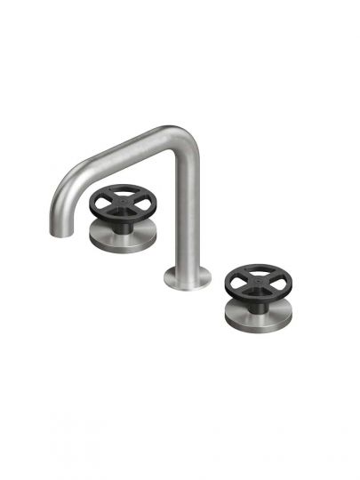 Смеситель для раковины Quadro design Valvola02 20 31V настольный повортный излив схема 3