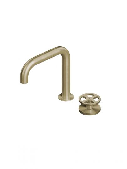 Смеситель для раковины Quadro design Valvola02 20 31 встраиваемый настольный схема 3