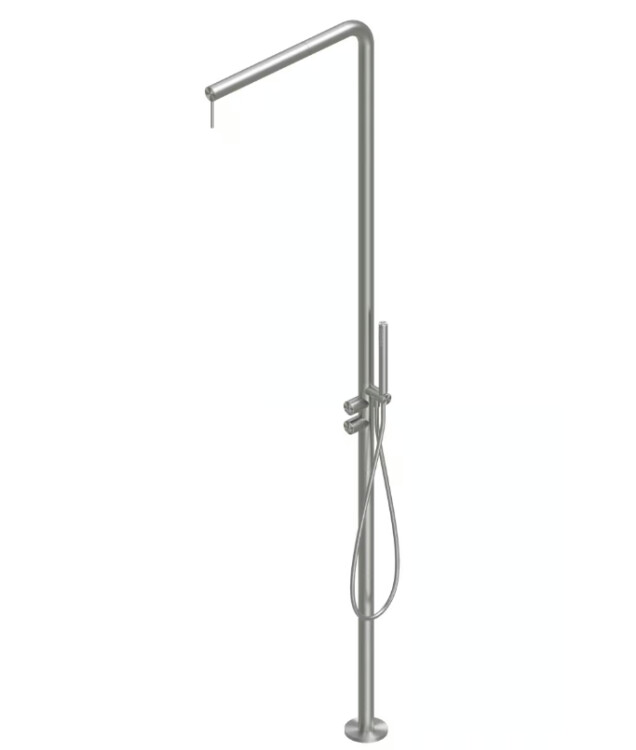 Изображение Душевая стойка Quadro design Q CD018.2 AS с ручным душем