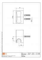 Держатель ручного душа Quadro design Q SD008 схема 4