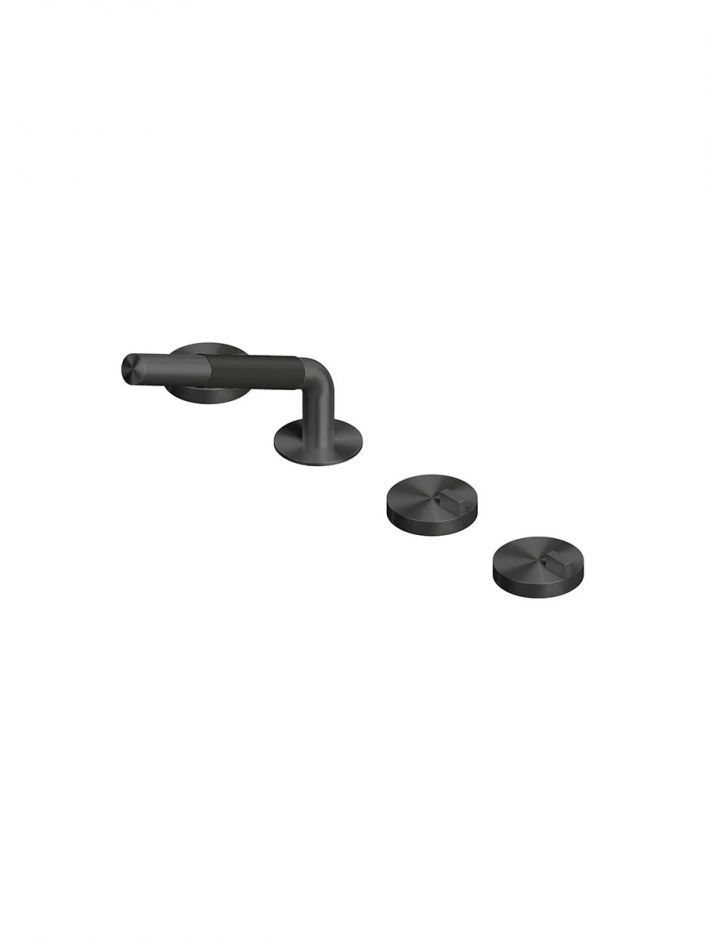 Смеситель на борт ванны Quadro design Q 18 99 с душем без излива ФОТО