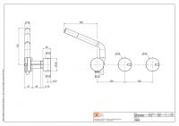 Смеситель для душа Quadro design Q 18 68 настенный схема 5 Смеситель для душа Quadro design Q 18 68 настенный схема 5