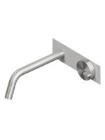 Смеситель для раковины Quadro design Q 18 11R удлиненный излив схема 1