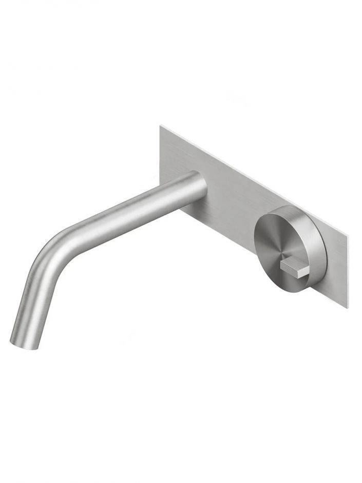 Изображение Смеситель для раковины Quadro design Q 18 10R неповоротный излив