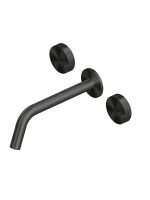 Смеситель для раковины Quadro design Q 18 11V настенный схема 2