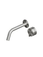 Смеситель для раковины Quadro design Q 18 10T встраиваемый в стену схема 1