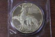 Самоа 20 центов "Мифический Олень. Lu Shu" 2025 год Proof