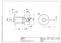 Рычаг смесителя Quadro design FFQT 21 63T на 1 потребителя схема 4