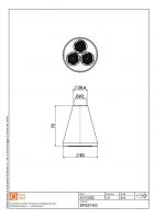 Душевая насадка Quadro design SF021.00 FFQT 63 мм схема 8