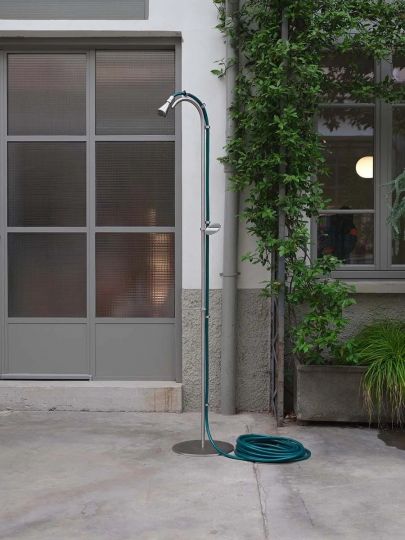 Уличный душ Quadro design CD021.1 AS с распылительной насадкой без шланга схема 5