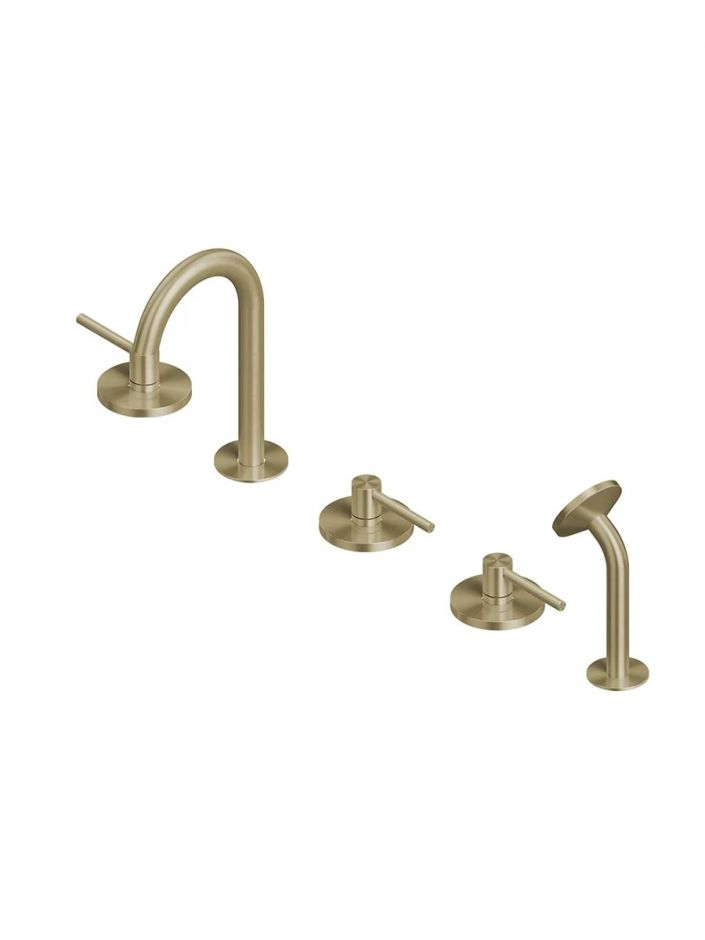 Смеситель на борт ванны Quadro design FFQT 21 98 с изливом ФОТО