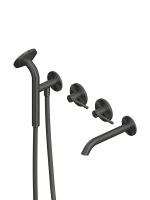 Смеситель для ванны и душа Quadro design FFQT 21 69T с изливом схема 3