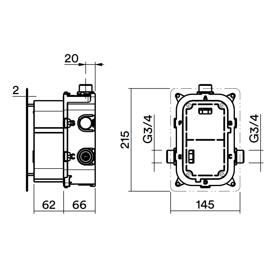 Электронный блок Quadro design Sense IN1000I только для холодной воды ФОТО