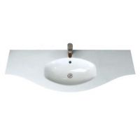 Стеклянная раковина Cezares 82430 138х52 схема 1