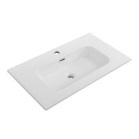 Керамическая раковина мебельная Cezares с чашей в центре, глубина 46см CZR-8095 схема 5 Керамическая раковина мебельная Cezares с чашей в центре, глубина 46см CZR-8095 схема 5