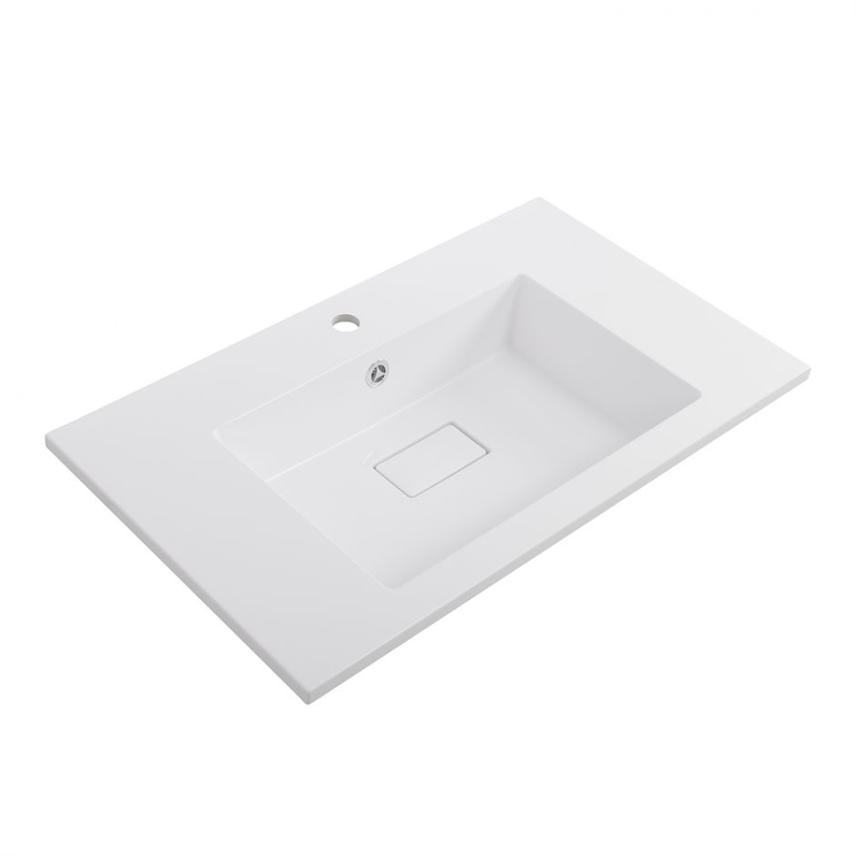 Изображение Раковина из искусственного мрамора Cezares SLIDER 80х48