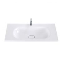 Раковина из искусственного мрамора Cezares ECO 75х48 схема 1