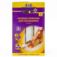 Ловушка клеевая д/мух "Уголок" 2шт., NADZOR, 1/48