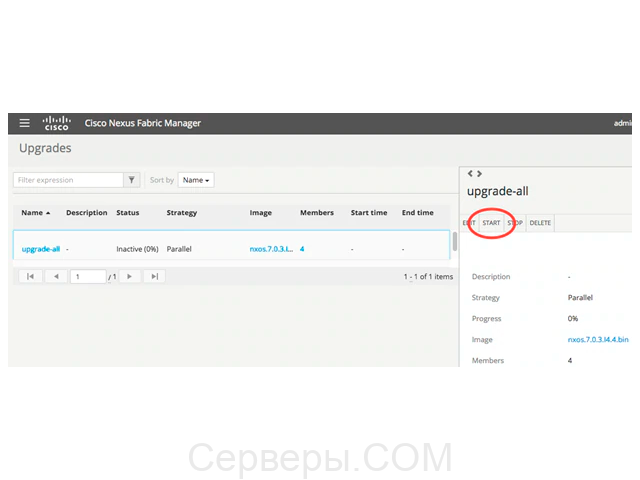 Cisco Nexus Fabric Manager NFM-APPL-G1