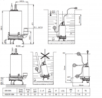Дренажный насос  ESPA Vigicor 150MA схема 3