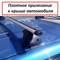 Багажник на крышу Renault Logan, ЕД, аэродинамические дуги