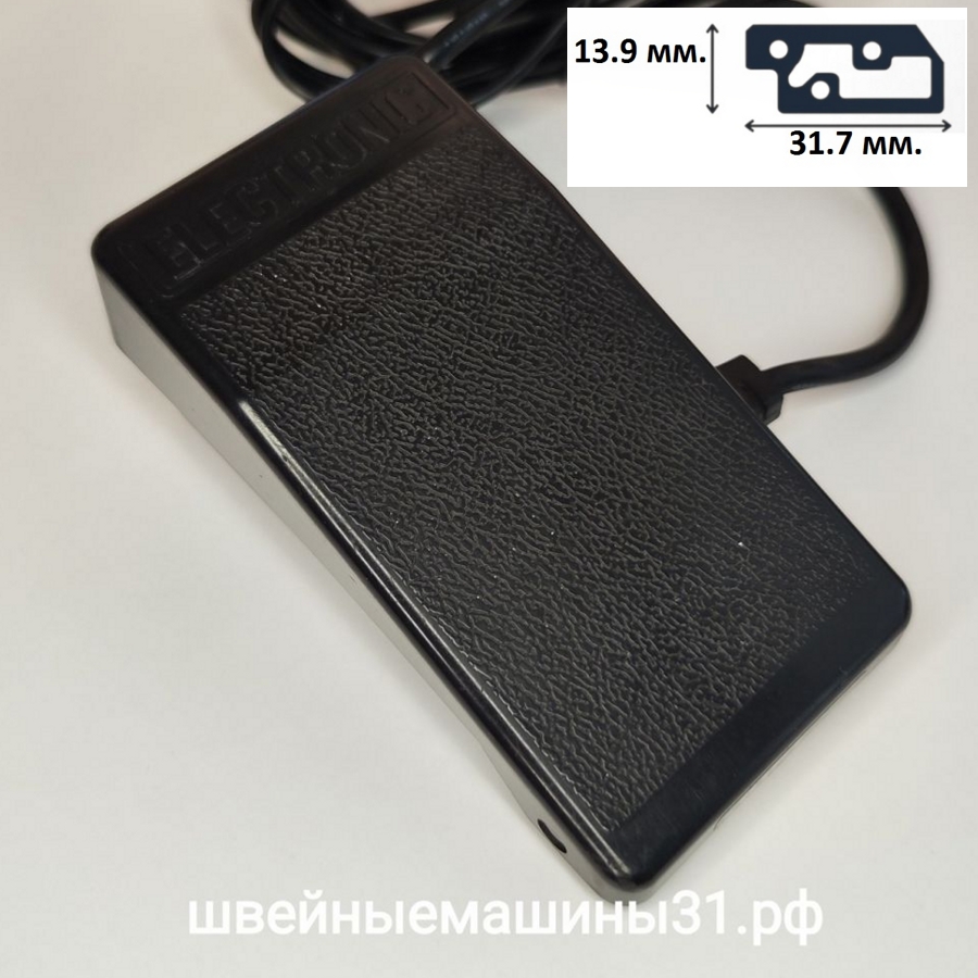 Педаль YDK model YC-483N 220-240 В; 0,7А; 150В; разъём Juki, Leader.       Цена 5100 руб.