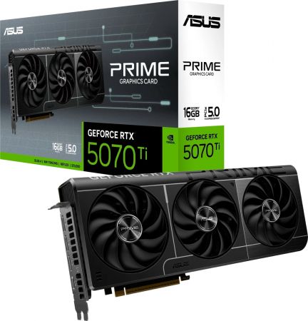 Видеокарта GeForce RTX 5070Ti 16Gb Asus PRIME-RTX5070TI-16G